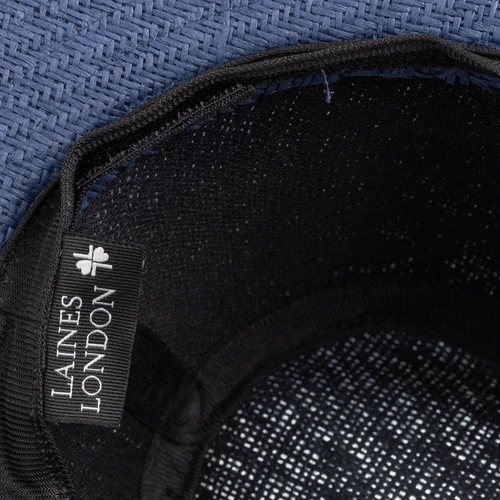 Straw Woven Hat With Embellished Tennis Brooch - Image 10